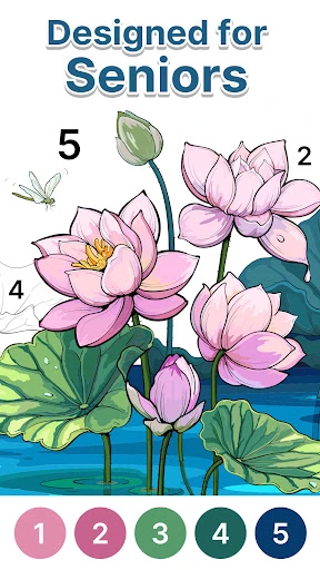 Gameplay screenshot 1 from Anima Color - Paint by Number - Board game